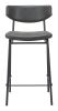 Charon Counter Stool Vintage Black