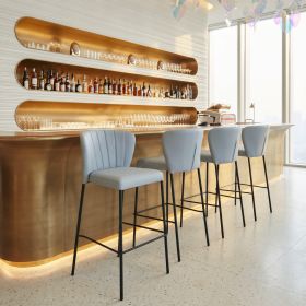 Linz Barstool Gray