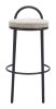 Sisal Barstool Beige Tweed