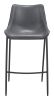 Magnus Barstool Dark Gray & Black