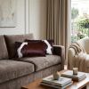 12" X 20" X 5" Chocolate And White Cowhide  Pillow 2 Pack