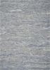 9' X 12' Blue And Beige Wool Abstract Hand Tufted Area Rug