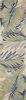 8' Green Pink And Purple Wool Tropical Botanical Hand Tufted Runner Rug