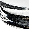 Set of Four Clear Mouth Blown Crystal Old Fashion Glasses