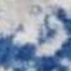 4' X 6' Ivory And Blue Ombre Distressed Area Rug