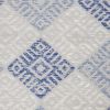 4' X 6' Blue And Gray Geometric Area Rug