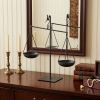 13" Libra Black Vintage Decorative Scale