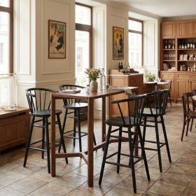 Stenger Barstool Black