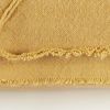 14" X 26" Yellow Botanical Throw Pillow With Embroidery