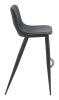Desi Armless Barstool Black
