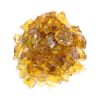 Chestnut Round Reflective Fire Pit Glass