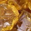 Chestnut Round Reflective Fire Pit Glass
