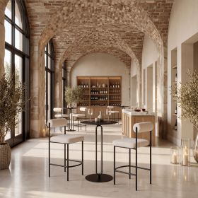Livorno Counter Stool Ivory
