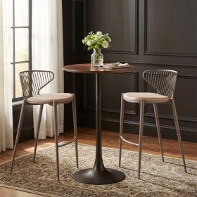 Auray Bar Table Brown