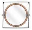 Capell Mirror Antique Gray