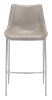 Magnus Barstool Brown & Silver