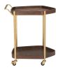 Stela Bar Cart Walnut