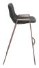 Desi Barstool Black & Walnut