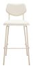 Zeal Barstool Light Gray & Beige