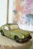 SET OF THREE CERAMIC CARS PLANTERS