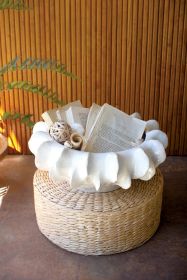 ORGANIC WHITE CERAMIC COMPOTE