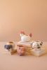 SET OF FOUR SHEEP, COW, CHICKEN AND PIG PLANTERS