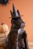 3D CAT WITH WITCH HAT