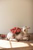 FAUX CONCRETE SHEEP PLANTER