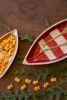 SET OF TWO CERAMIC BOAT PLATTERS