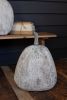 SET OF THREE RUSTIC METAL PUMPKINS