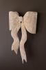 RUSTIC METAL  CHRISTMAS BOW DOOR HANGER
