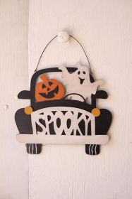HALLOWEEN "SPOOKY" DOOR SIGN