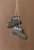 GREEN BOOTS CHRISTMAS ORNAMENT