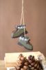 GREEN BOOTS CHRISTMAS ORNAMENT
