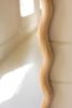 WOODEN SQUIGGLE FRAMED MIRROR