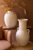 STONE COMPOSITE URN WITH FOUR HANDLES