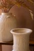 STONE COMPOSITE URN WITH TWO HANDLES