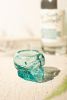 6 RECYCLED CLEAR SHOT GLASS - SKULL