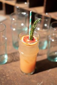 6 TALL RECYCLED MOROCCAN-STYLE TEA GLASS