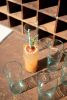 6 TALL RECYCLED MOROCCAN-STYLE TEA GLASS
