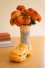 CERAMIC CROCS AND SOCKS VASE