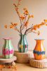 SET OF THREE CERAMIC HELLO VASES