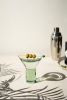 CLEAR MARTINI GLASS WITH SOLID BASE