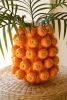CERAMIC ORANGES VASE