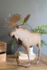 RUSTIC METAL MOOSE