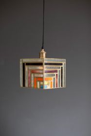 STAINED GLASS PENDANT LAMP #2