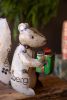 SET OF THREE RECYCLED METAL CHRISTMAS WOODLAND CRITTERS