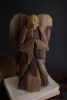 SET OF TWO DRIFTWOOD ANGELS