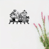 CIFbuyâ„¢ 6-Hook Vase Design Key Coat Rack Wall Mounted Home Storage Decor (TikTok, temu pick-up service)