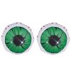 2 Packs Halloween Inflatables Large Set of Lighted Eyes Decoration, 3FT Blow Ups Green Eyes for Yard